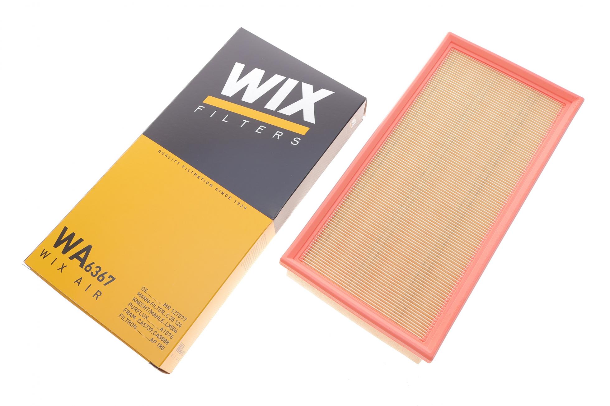 WA6367 WIX FILTERS
